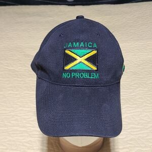 Jamacia "No Problem" embroidered logo patch hat